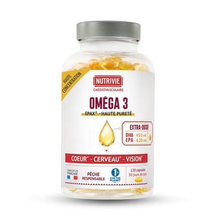 Oméga 3 – EPAX - 1mois - Récupération Musculaire et Santé Cardiovasculaire