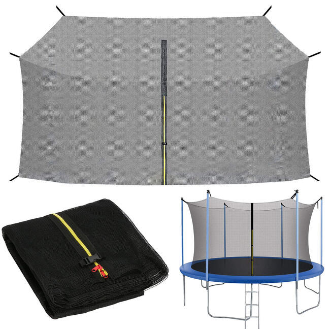Siatka do trampoliny wewnętrzna z osłoną na sprężyny 244 cm 8 FT 6 na słupków 1/6