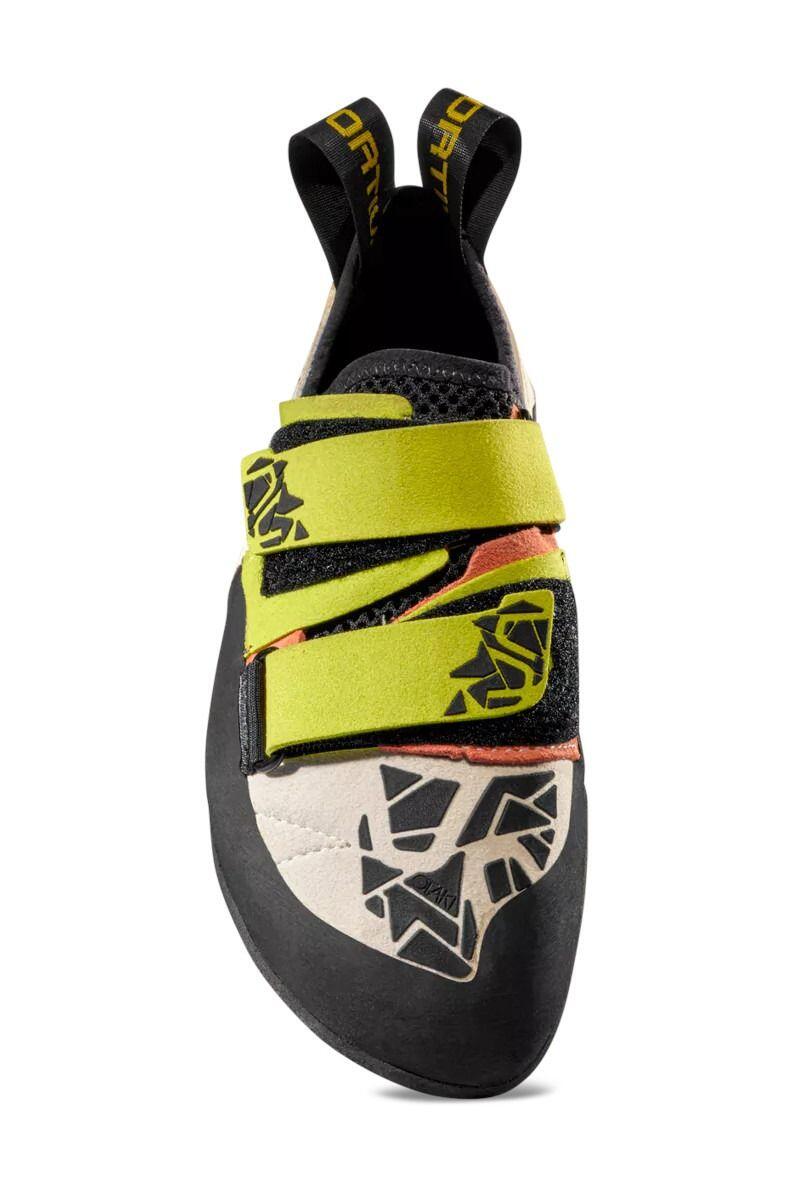 La Sportiva Otaki Women Kletterschuh 34,5 EU Sulphur Coral – anatomisch, griffig 3/3