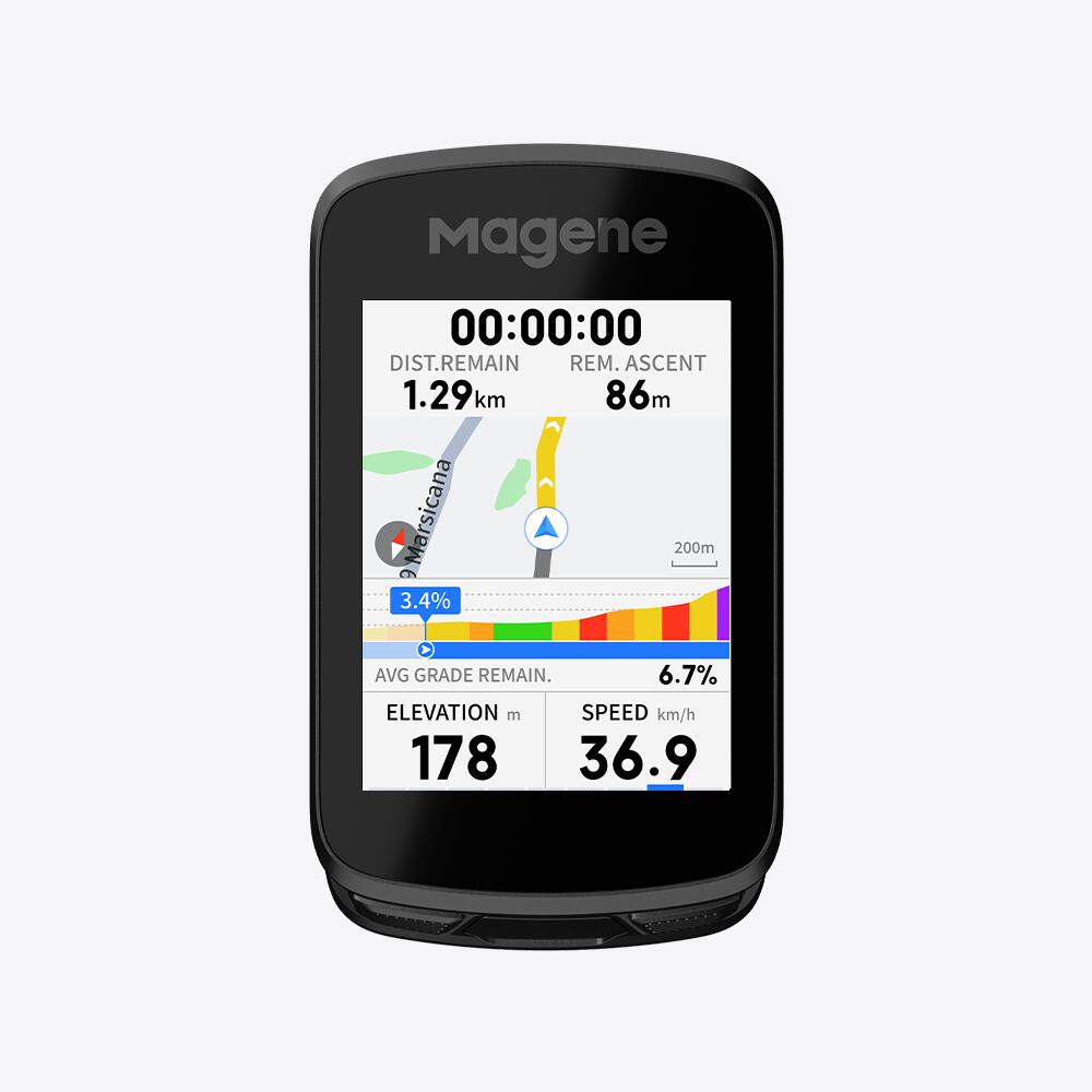 Ciclocomputador Inteligente GPS C606 PRO Magene 5/7