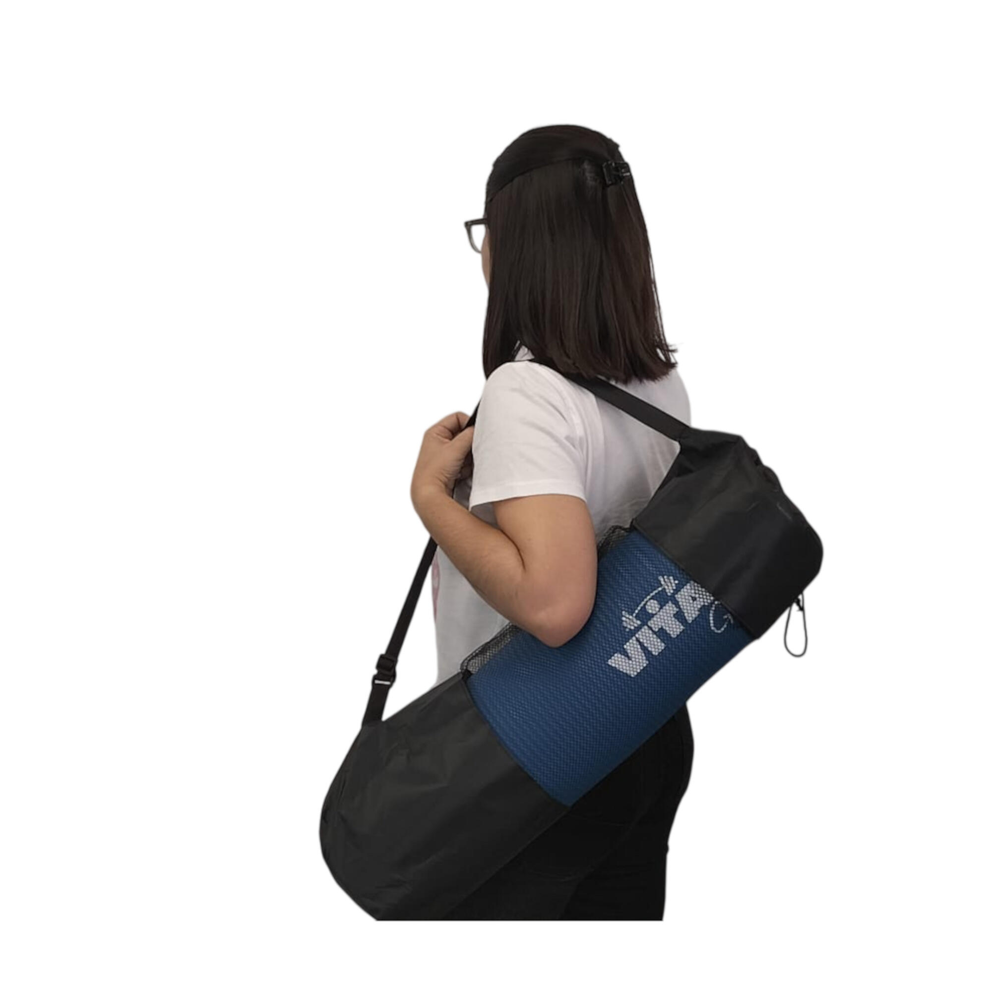 Tappetino fitness e yoga ad alta densità Vital Gym, 183x61 cm, spessore 10 mm 4/4