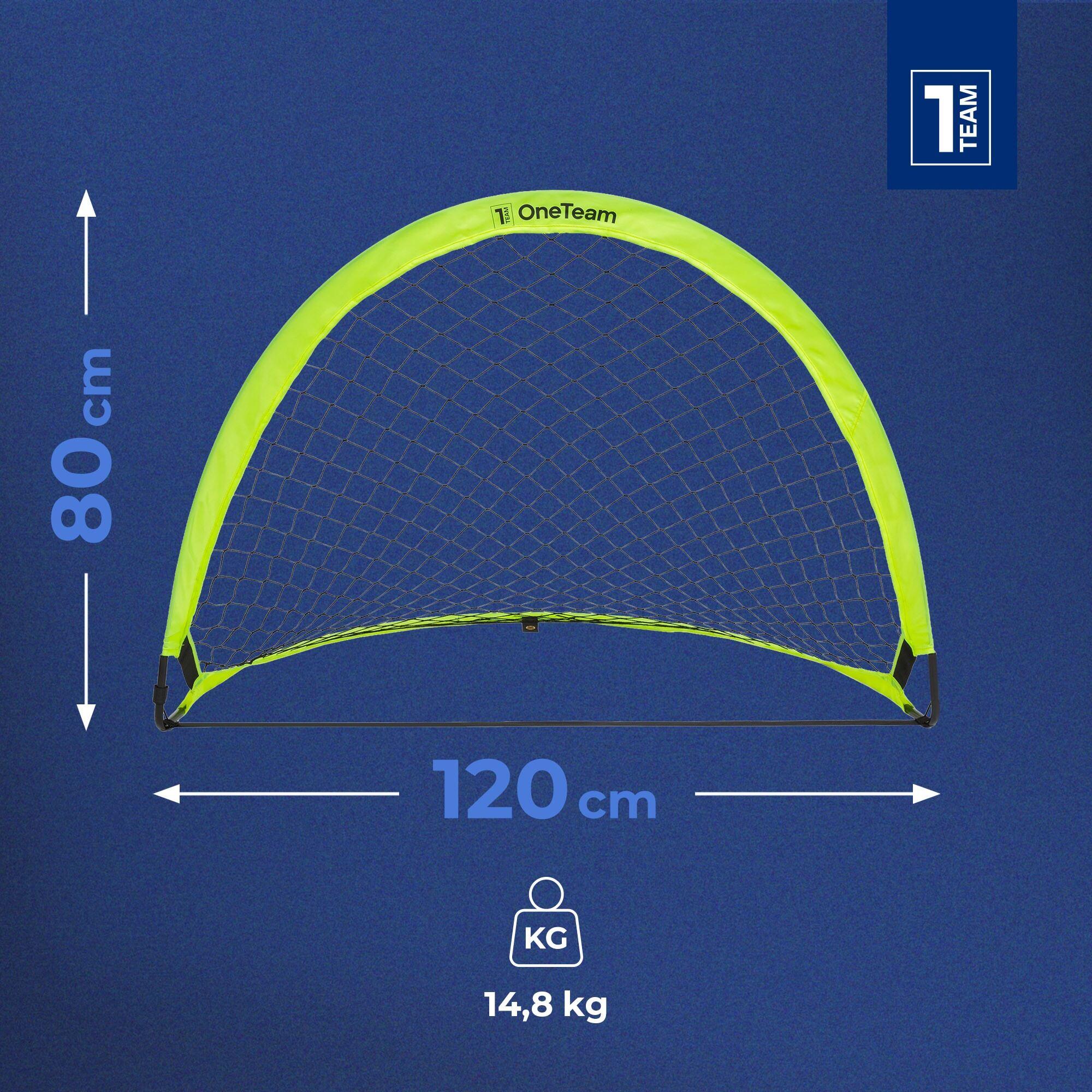 Porte da calcio OneTeam Ballon Pop-Up verde 2/7