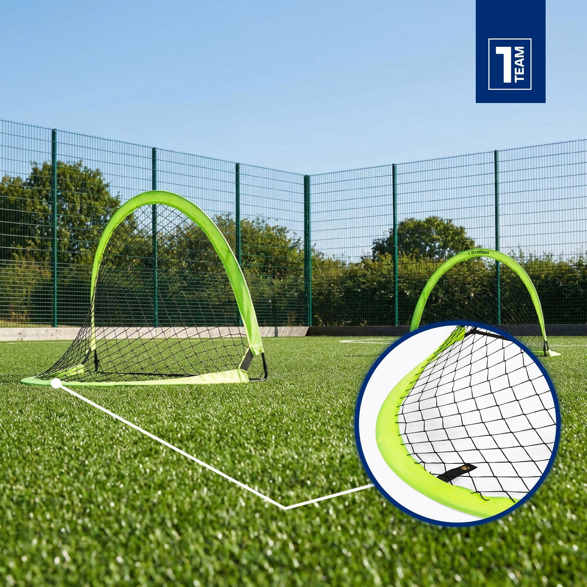 Porte da calcio OneTeam Ballon Pop-Up verde 4/7