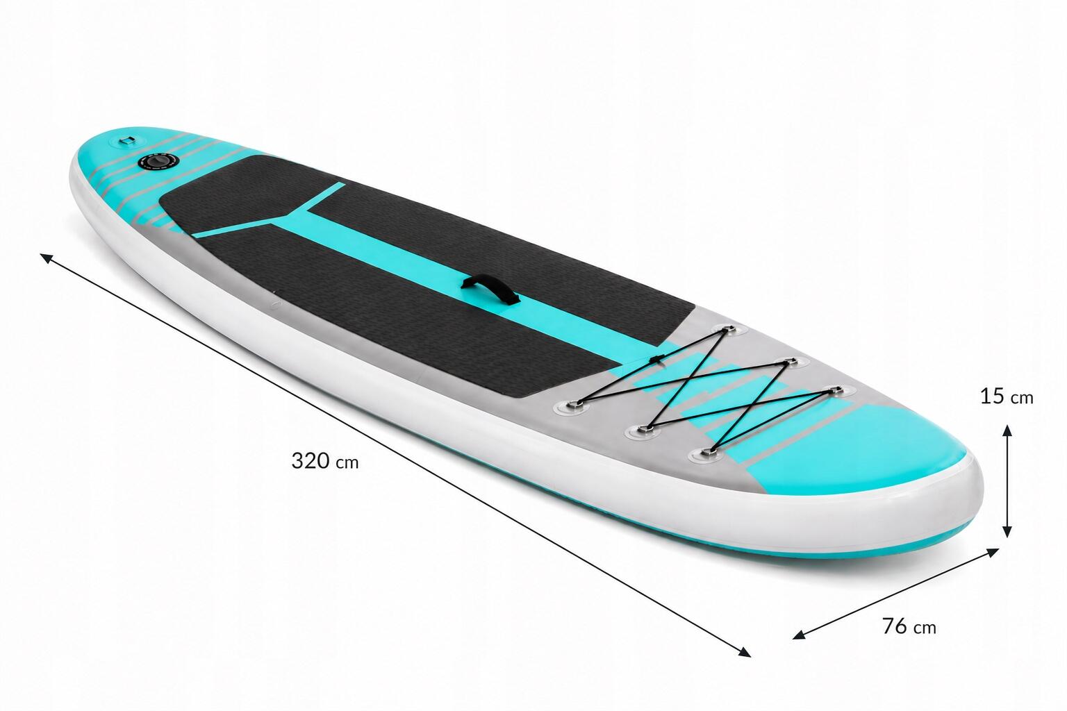 Deska SUP 320cm Corciano Stand Up Paddle Do Pływania Pompowana Wiosło Akces 3/7