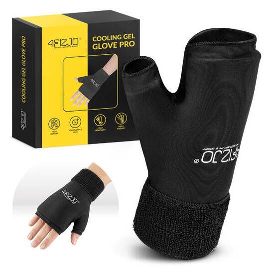 Coldpack Kühlhandschuh Gel Handschuh Kaltkompresse Handgelenk Sport 4FIZJO