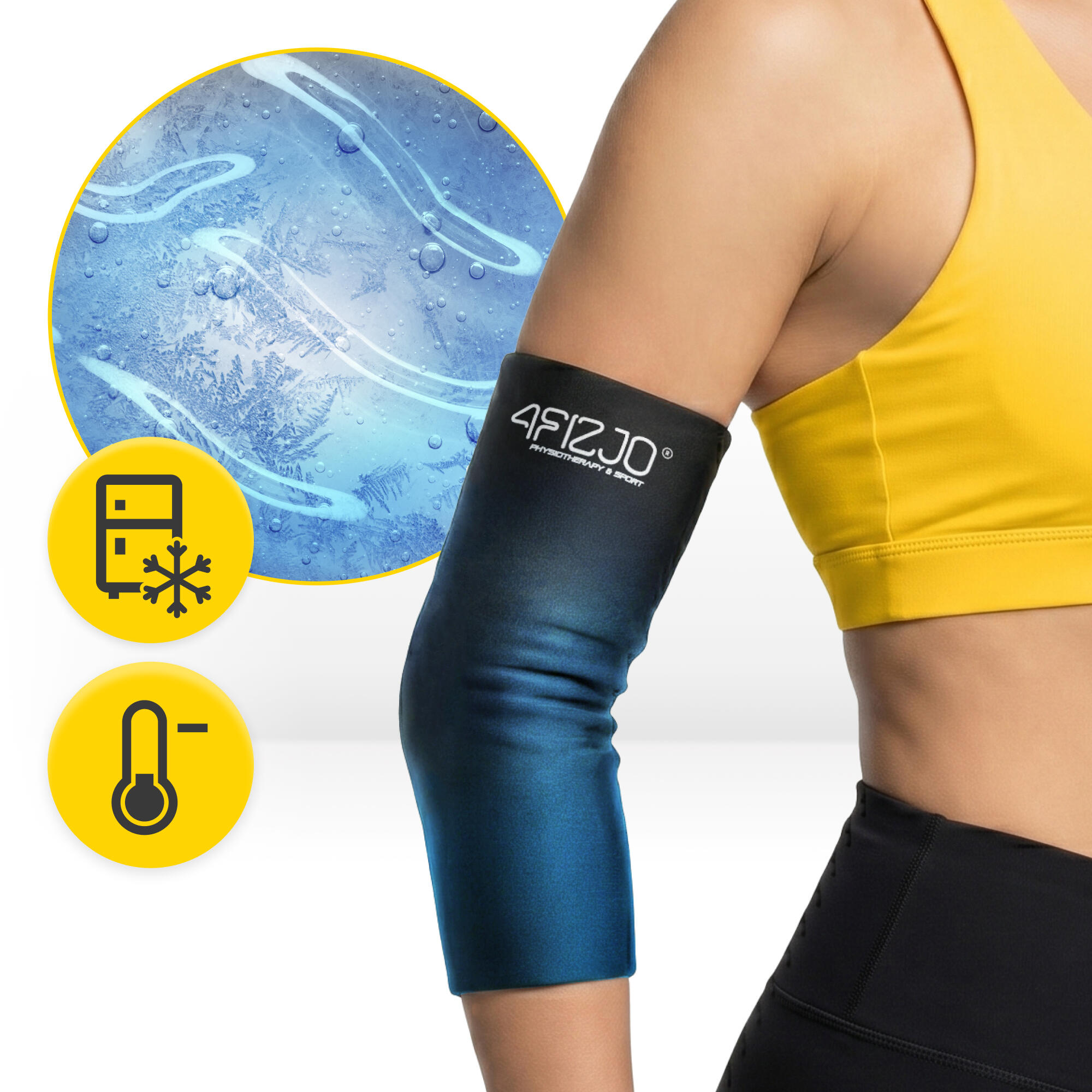 Elastický ColdPack PRO - loket 4FIZJO 3/7