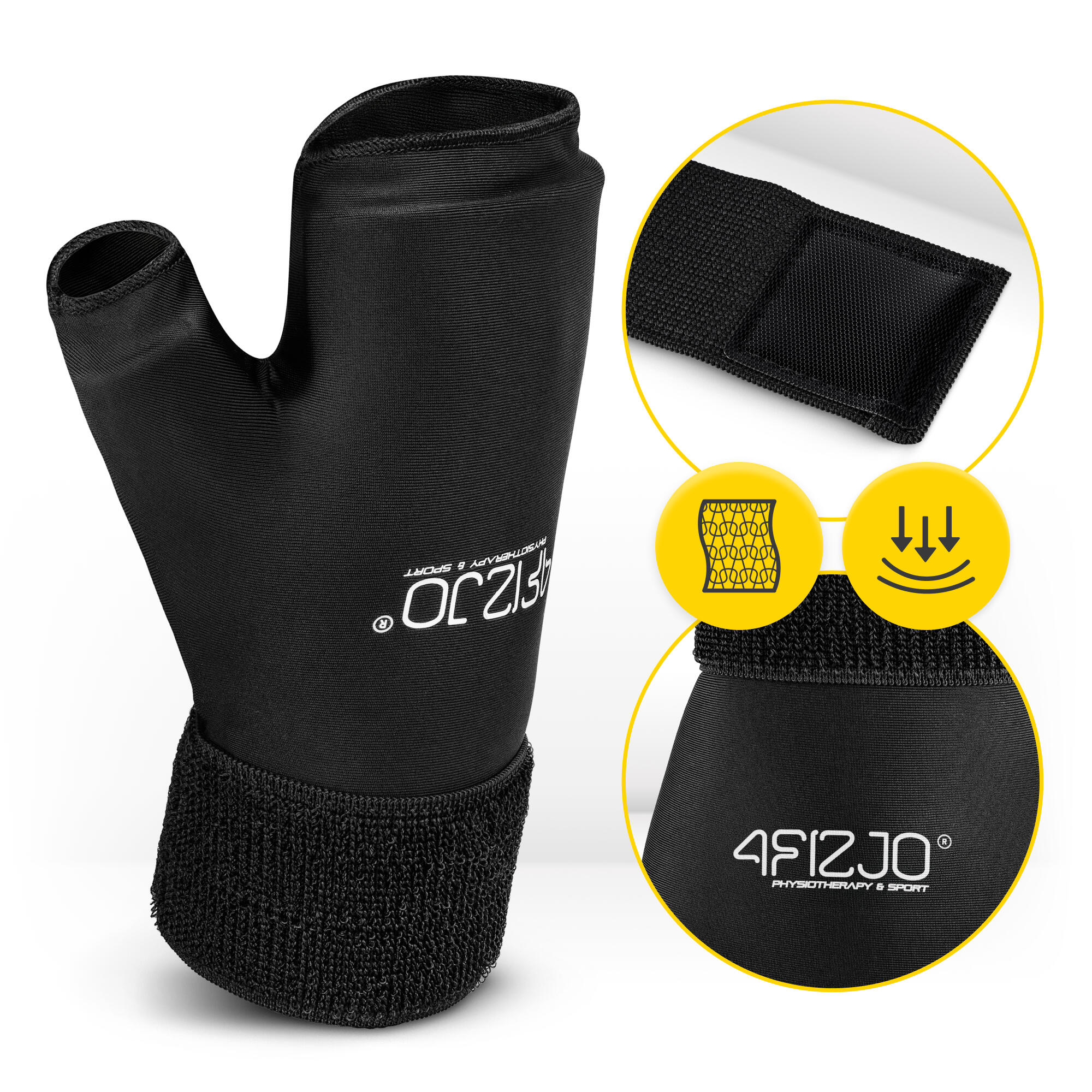 Elastický ColdPack PRO - rukavice 4FIZJO 7/7