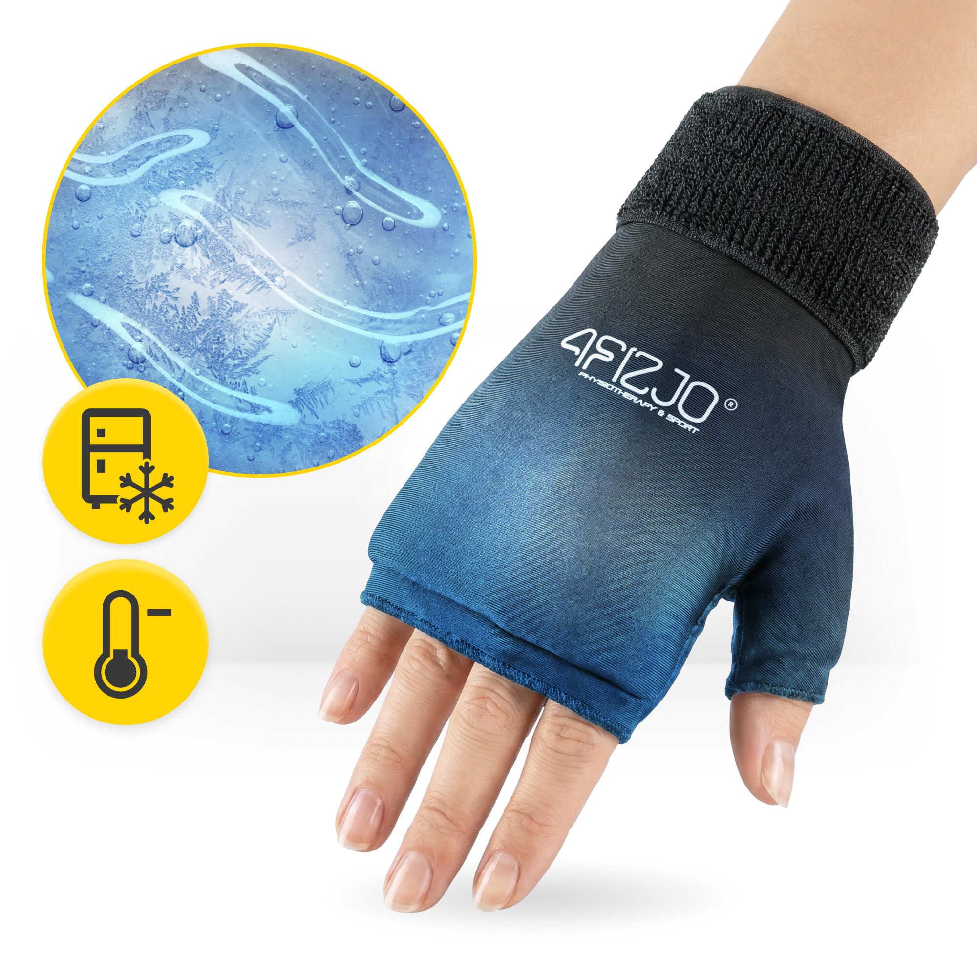 Elastický ColdPack PRO - rukavice 4FIZJO 4/7