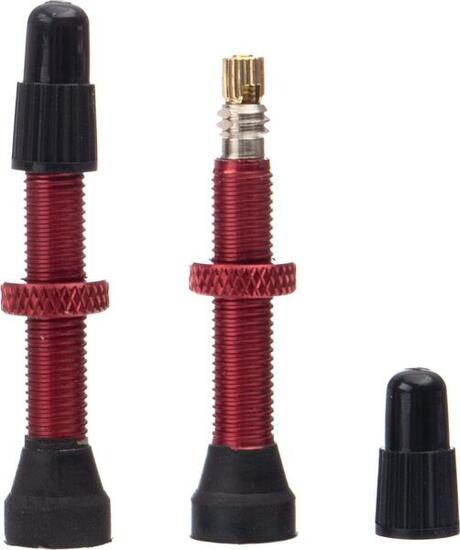 Paar Neatt Presta Tubeless-Ventile Rot