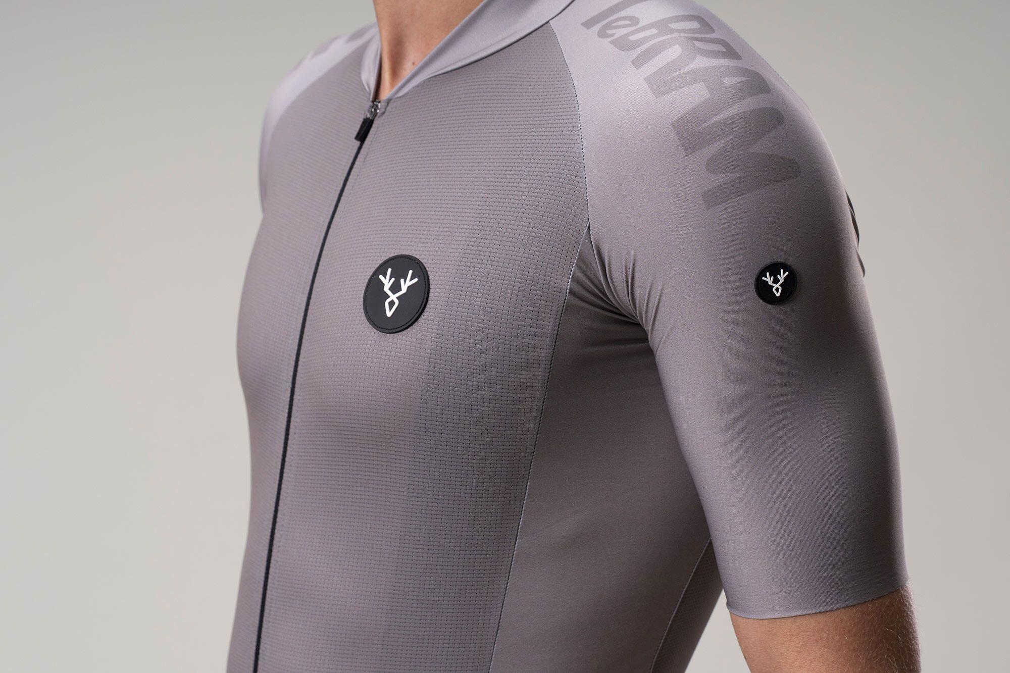Maillot Manches Courtes LeBram Glières Marron 3/7