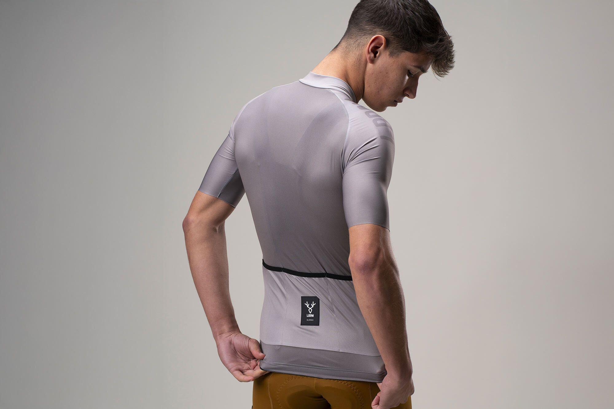 Maillot Manches Courtes LeBram Glières Marron 6/7