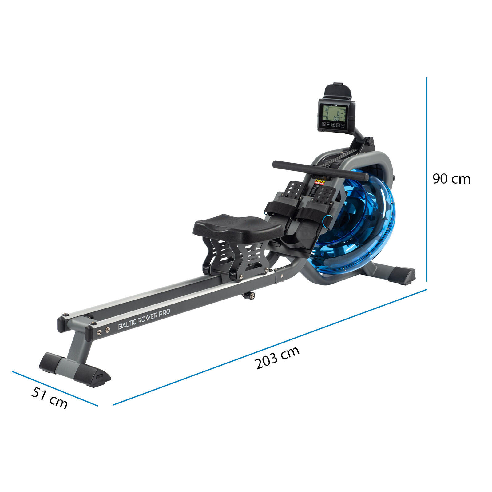 Wioślarz Wodny Cardiostrong Baltic Rower Pro 7/7