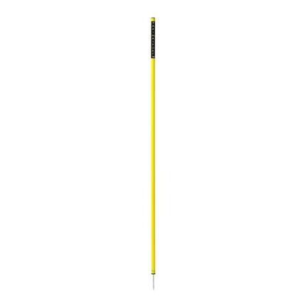 Slalomstangen 10er-Set 170–175 cm, Metallspitze, Orange