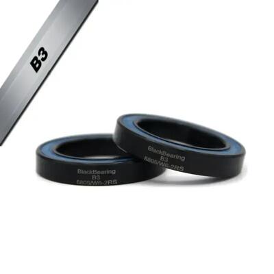 Trapaslagers black bearing b3 25 x 37 x 6 mm campagnolo ultra torque (x2)
