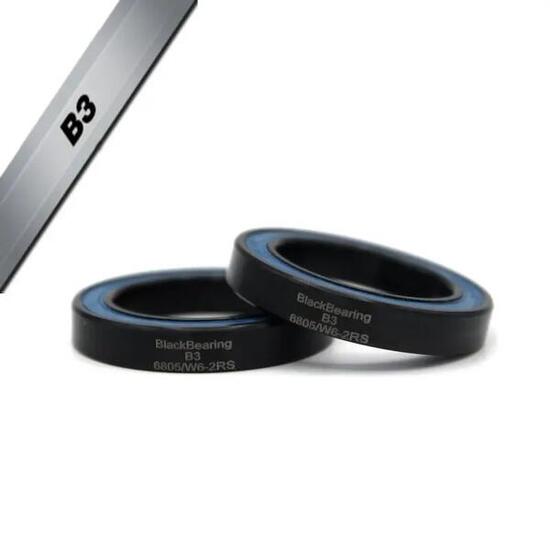 Łożyska suportu Black Bearing B3 25 x 37 x 6 mm Campagnolo Ultra Torque (x2)