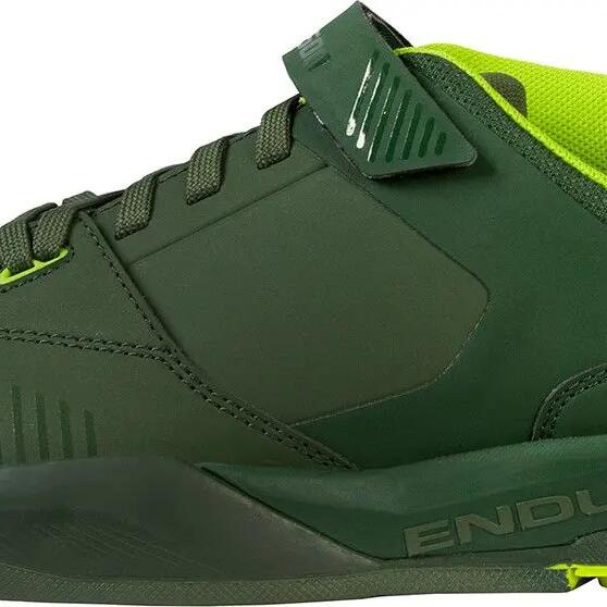 Endura MT500 Burner Green Flat Pedal Shoes