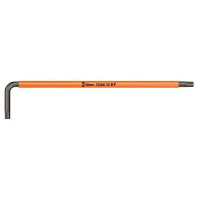 Inbussleutel, haaks, ret. functie, lang wera 967 sxl hf torx 30