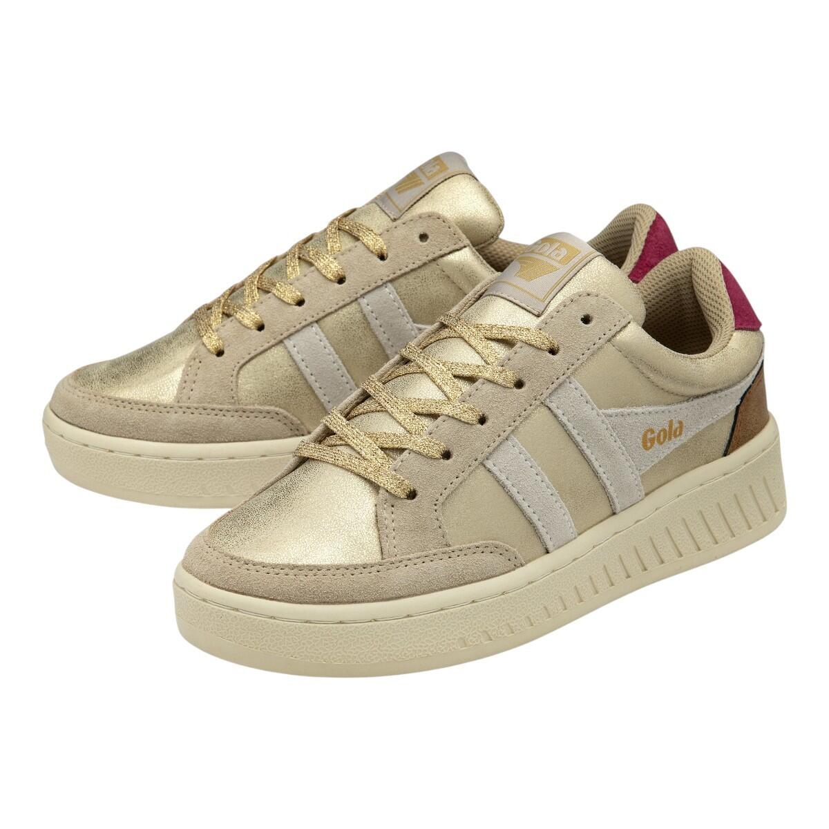 Baskets Femme Baskets Gola SUPERSLAM BLAZE II Or Gola 3/5