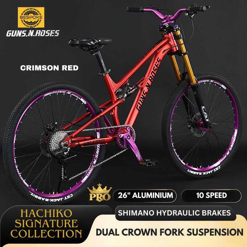 HACHIKO QH-300 PRO 26” Mountain Bike – Guns N Roses Series