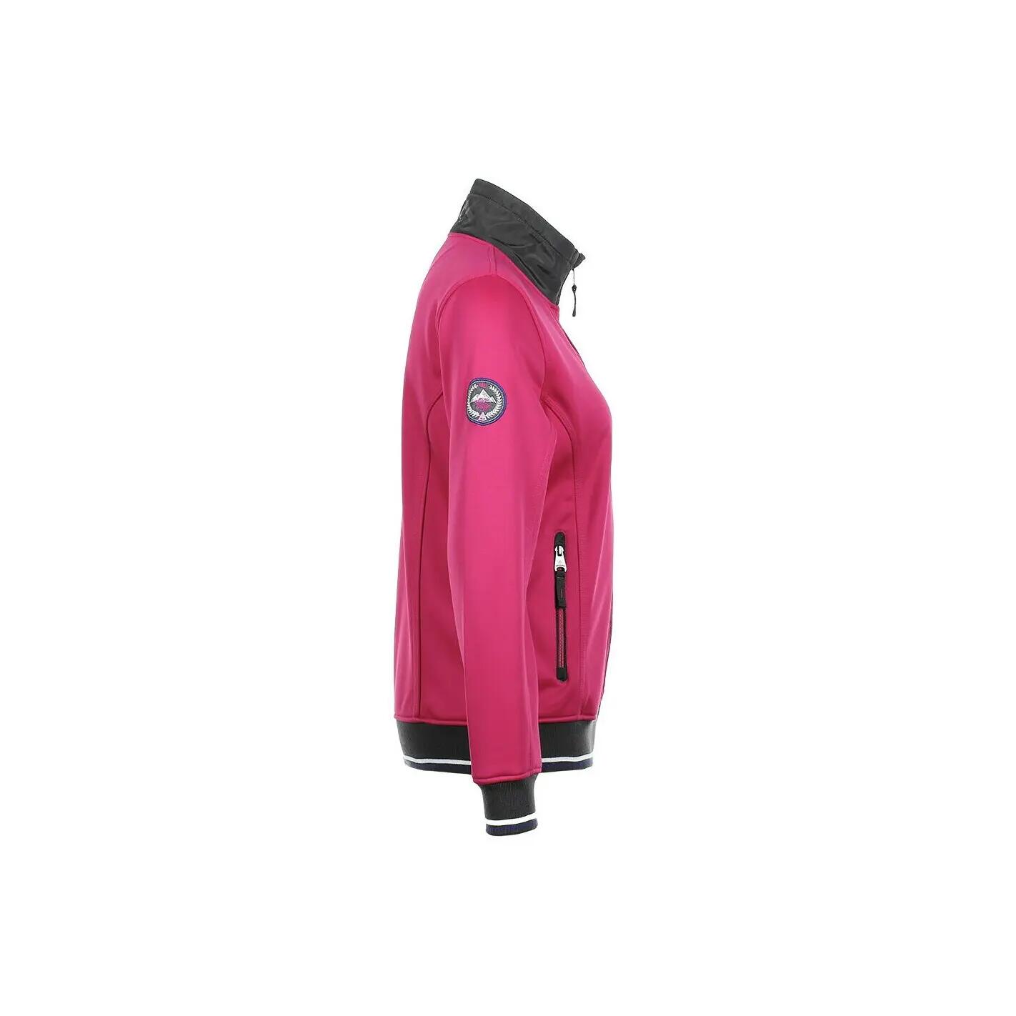 Veste polaire shell femme Peak Mountain Acreen 3/4