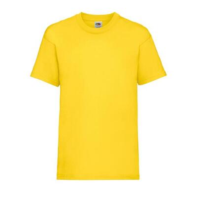 T-shirt valueweight fruit amarillo volwassen - amarillo - s - wit