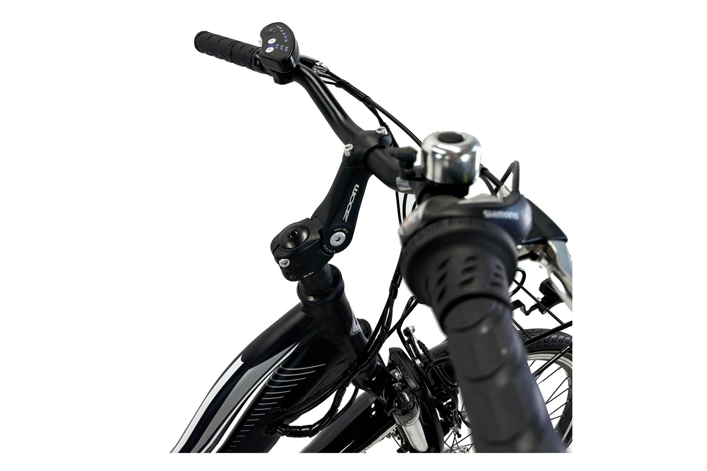 E-Bike damen cityrad Canellini AURA 28" - Schwarz 2/5