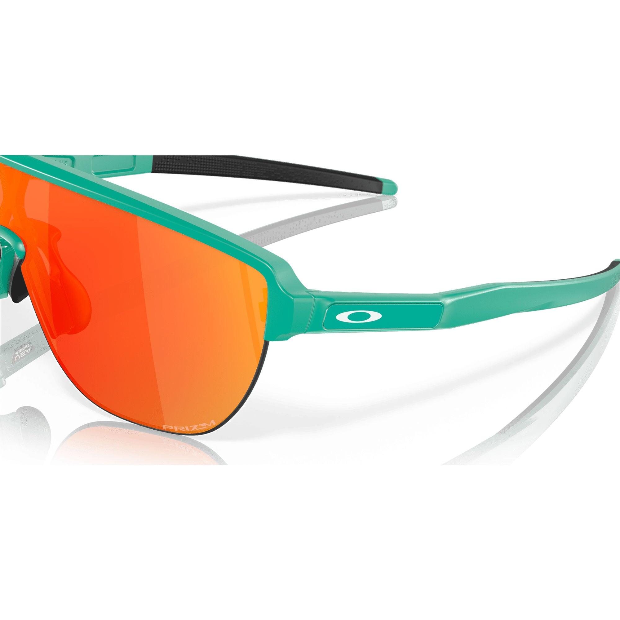 Occhiali da sole Oakley Corridor rossi da uomo 7/9