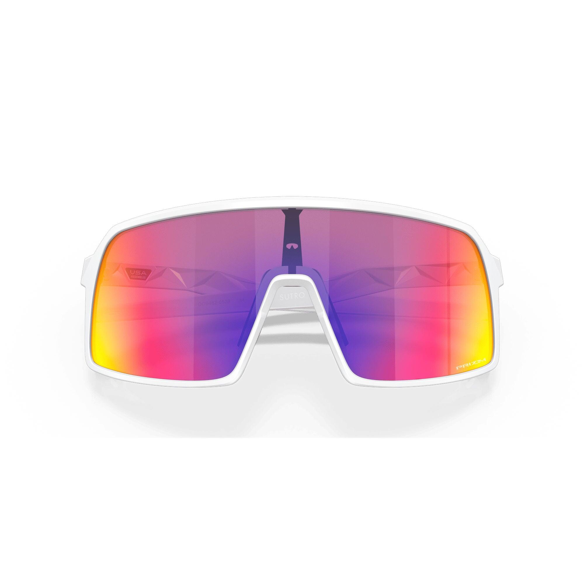 OCCHIALI OAKLEY SUTRO S MATTE WHITE LENTE PRIZM ROAD 5/7