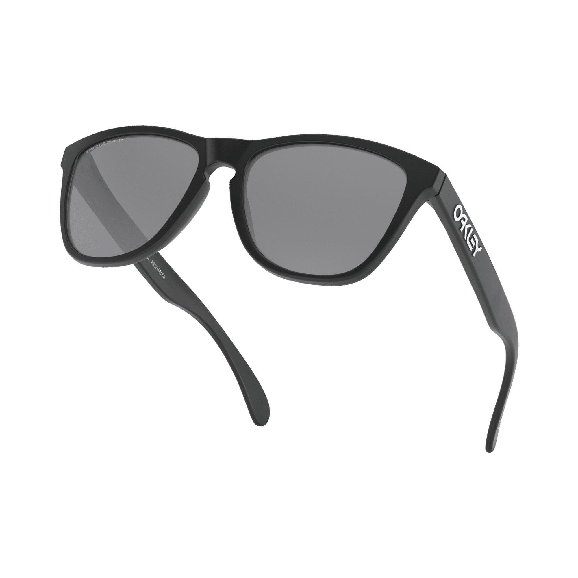 Oakley Square Unisex Matte Black Prizm Black Polarized Sunglasses 6/7