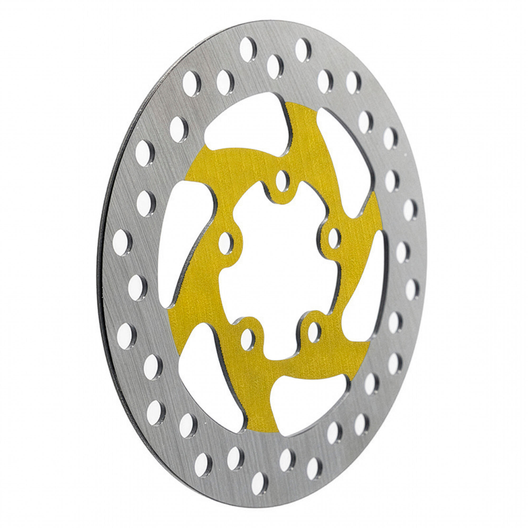 Disco de freno 120mm 5H amarillo 3/4