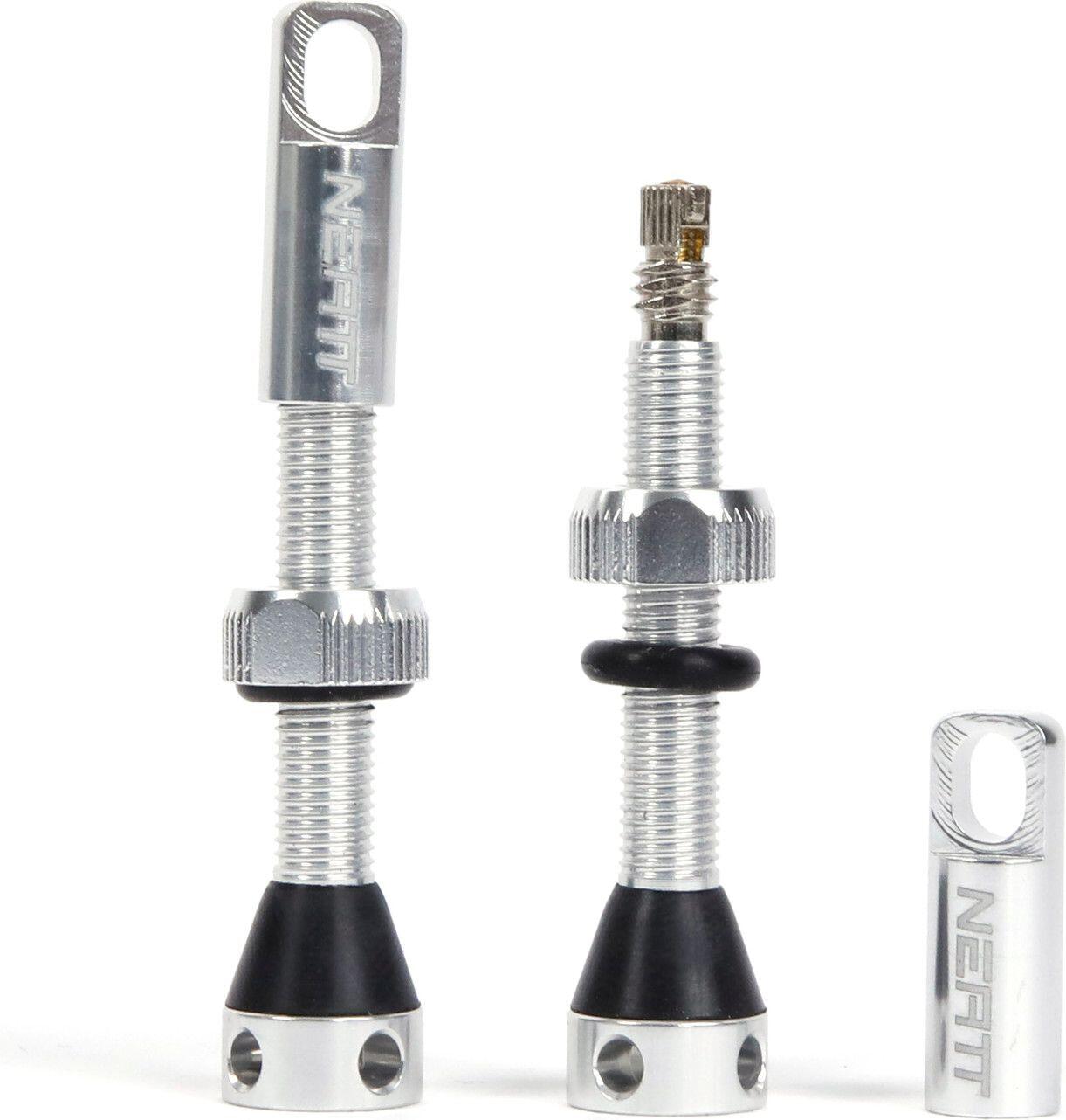 Par de Válvulas Tubeless Neatt Premium Presta Plata 2/3