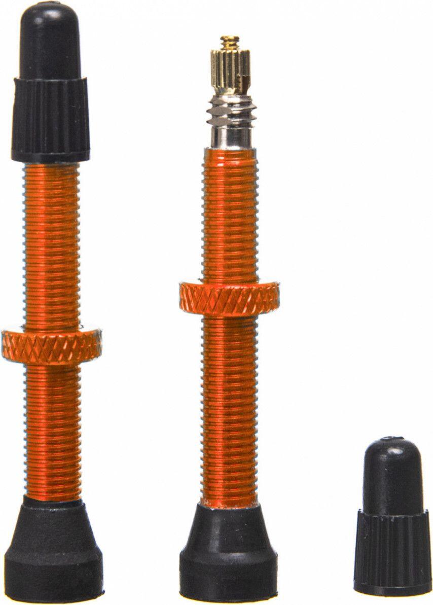 Par de Válvulas Tubeless Neatt Presta Naranja 2/2