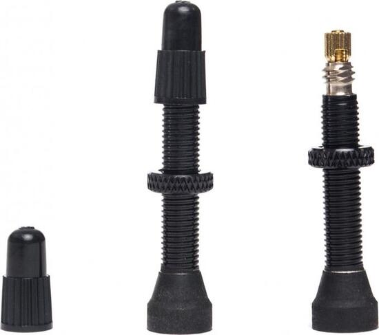 Paar Neatt Presta Tubeless-Ventile Schwarz
