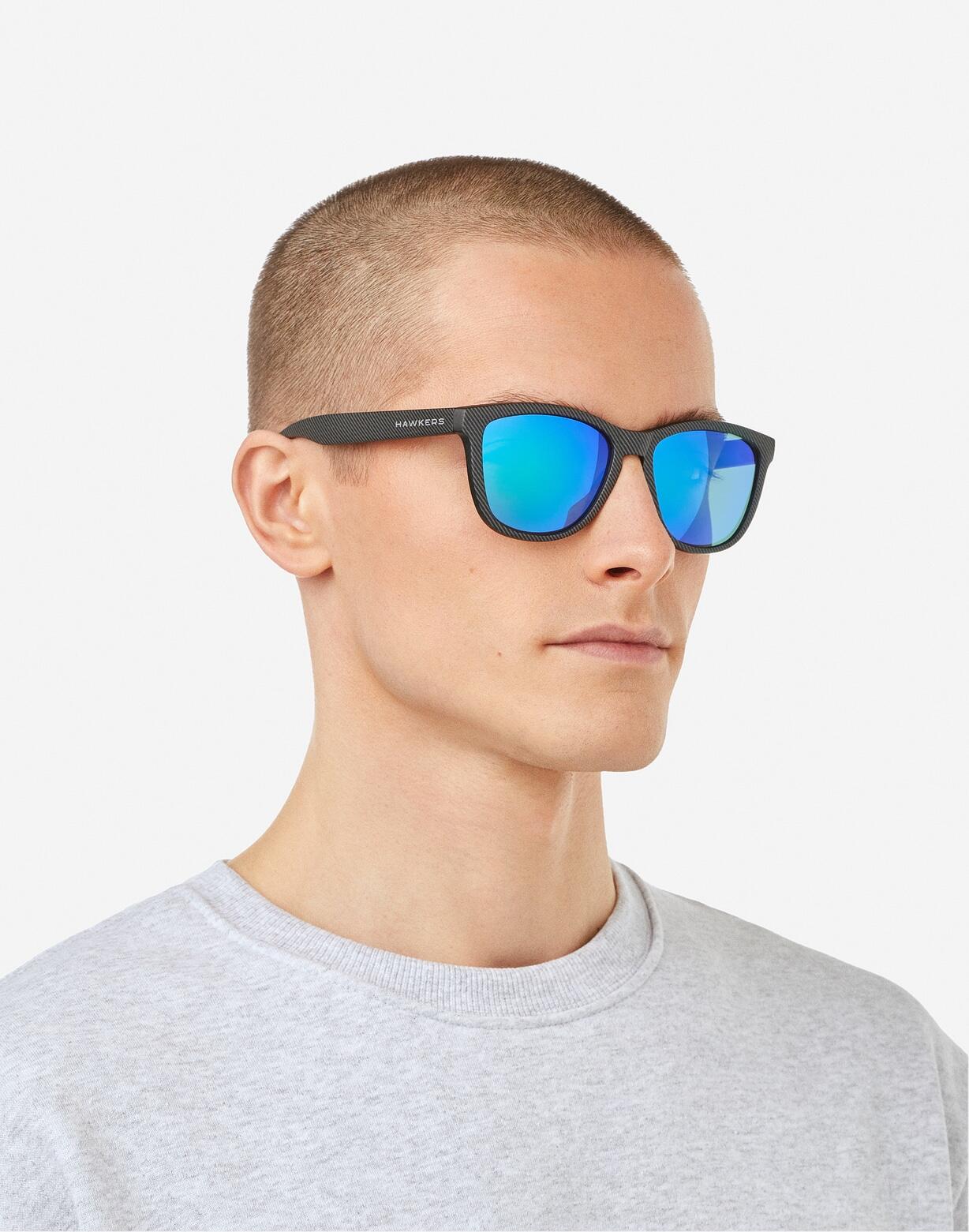 HAWKERS - Lunettes de soleil hommes et les femmes POLARIZED CARBONO EMERALD ONE 6/7