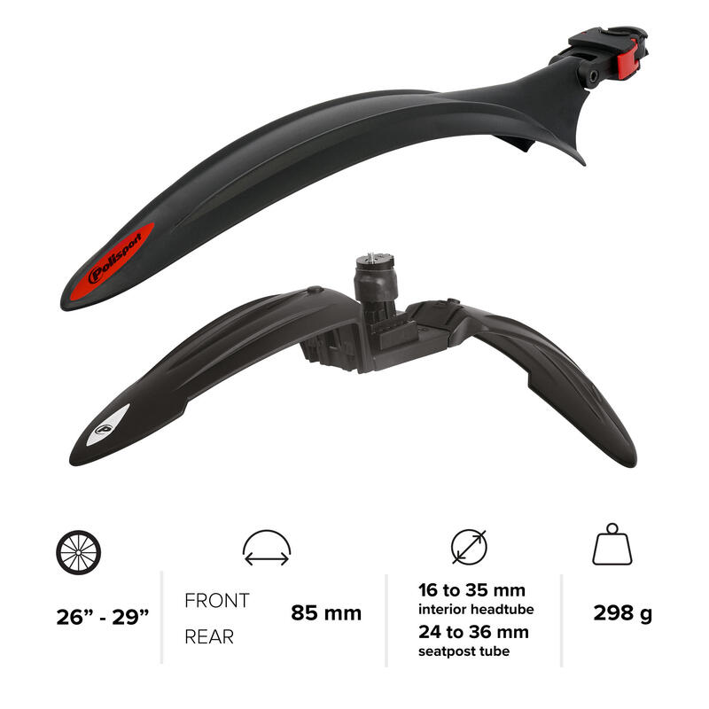 CROSS COUNTRY EVO Set de apărătoare pentru MTB Sport/Recreativ 26"-29"