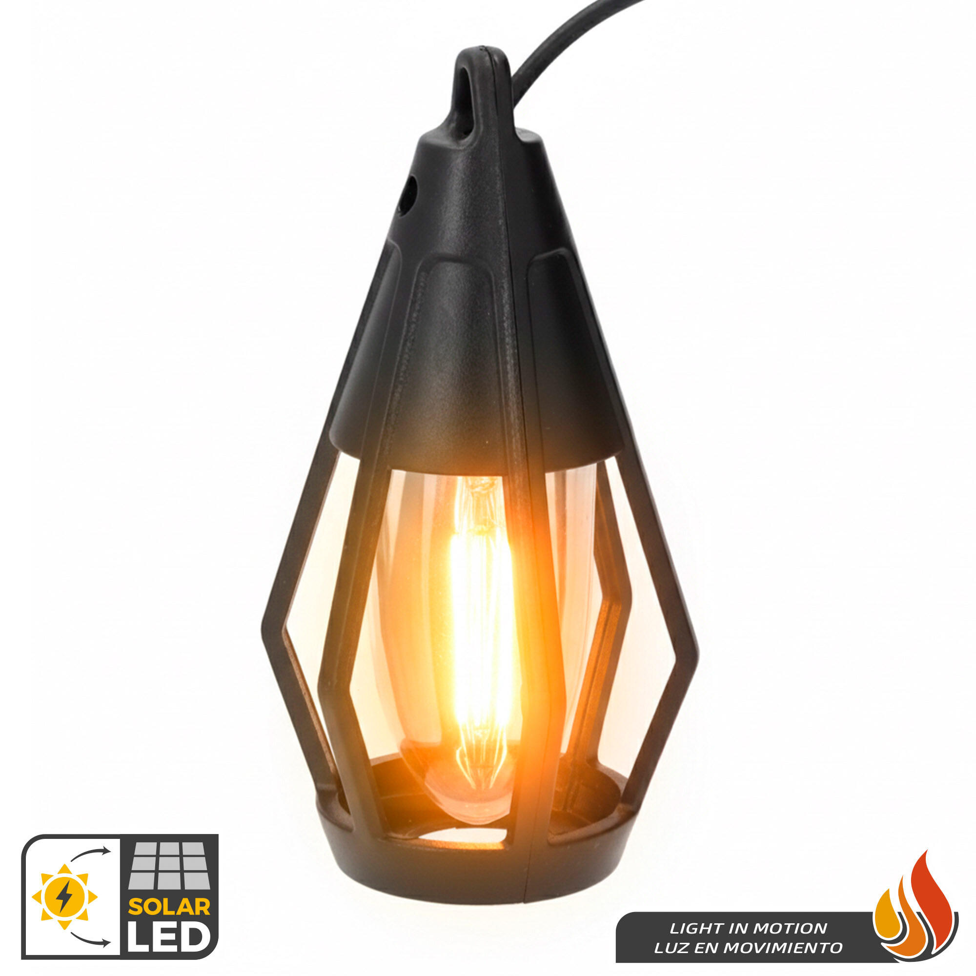 Aktive Cordão de luzes com 10 LEDs e 7 metros 2/7