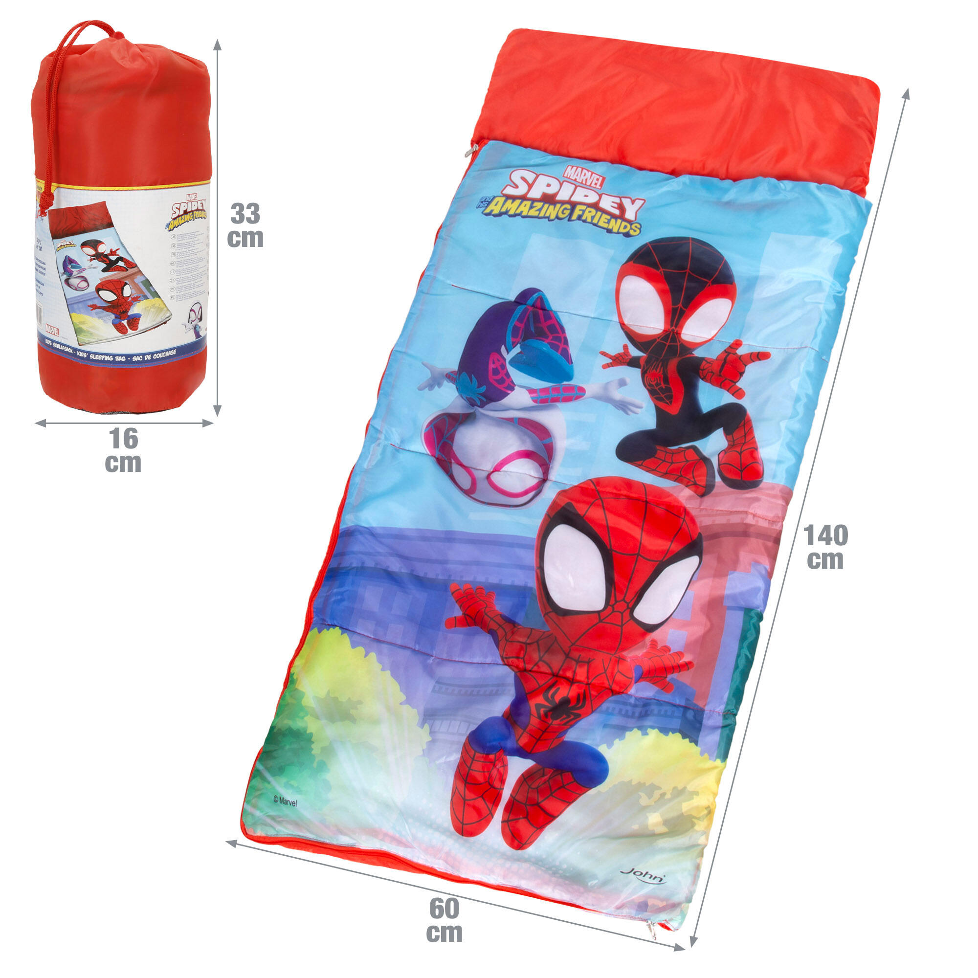 Saco-cama Spidey para crianças 140x60 cm 4/7