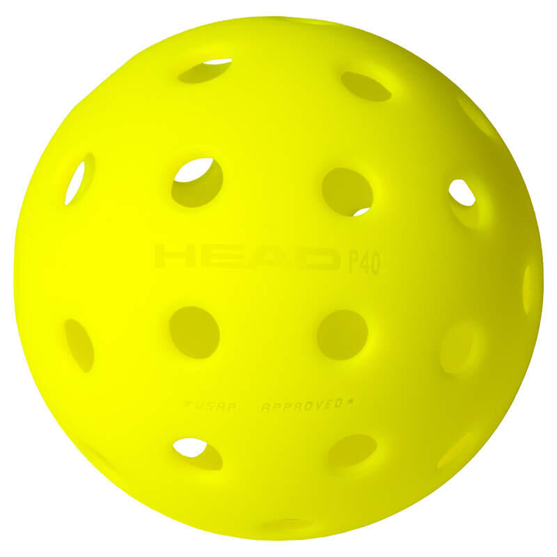 Conjunto de 3 bolas de Pickleball Head PRO 40 2/2