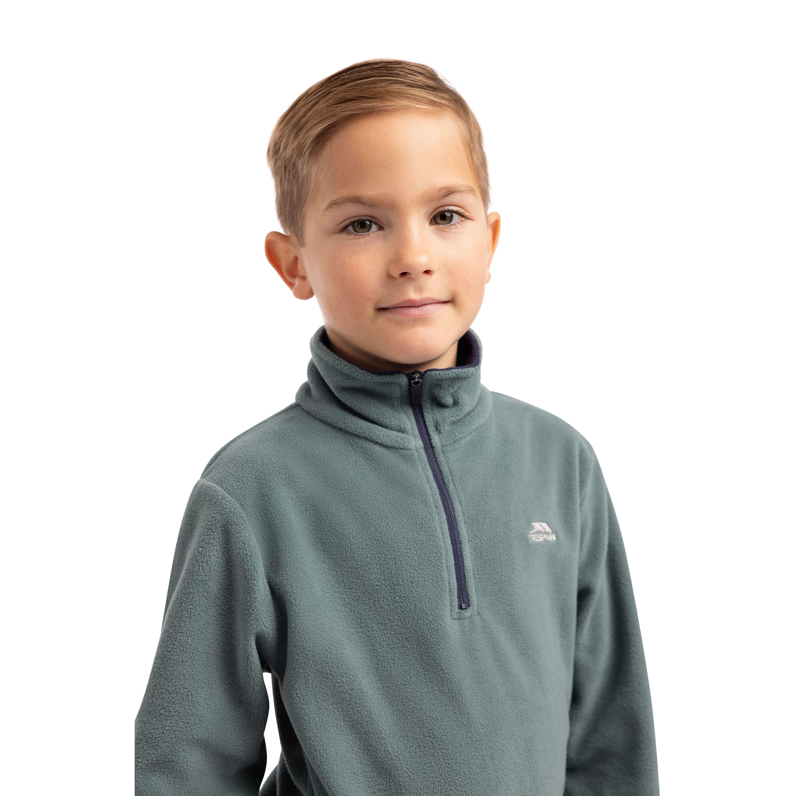 Sweat en polaire Trespass Etto gris pour garçon 11-12 ans 5/5
