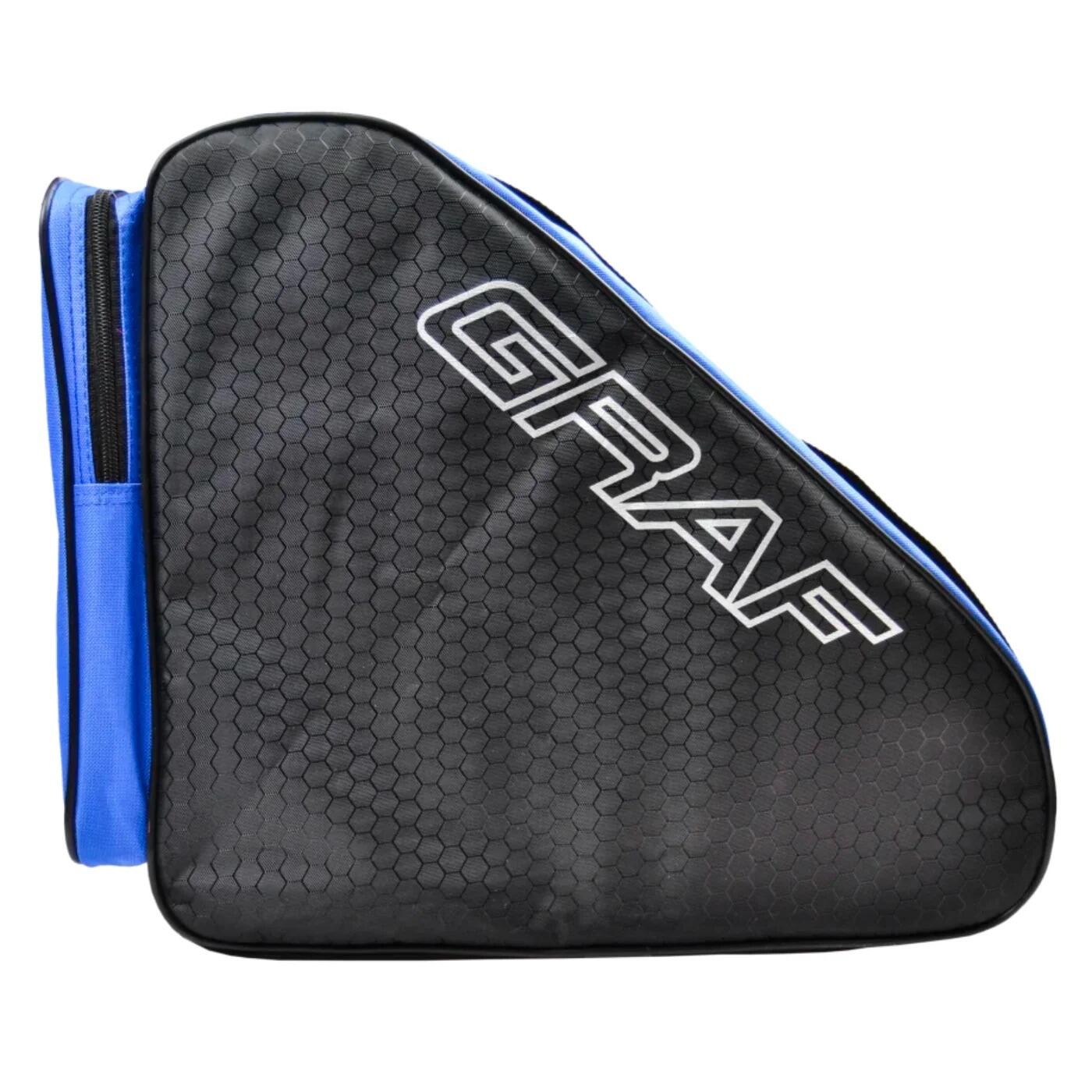 Schlittschuh Tasche Graf für Eishockey und Kunstlauf Schlittschuhe Blau 3/4