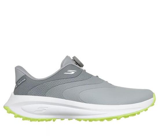 Skechers Golf Flow Twist-Fit scarpe da golf da uomo grigio/lime