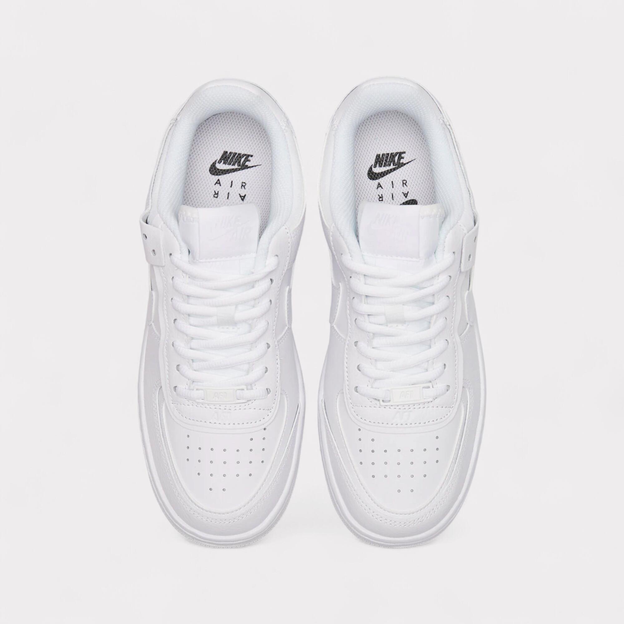 Frauen - Lifestyle - Schuhe - Bequem, modern - Air Force 1 Shadow - Weiß. 5/6