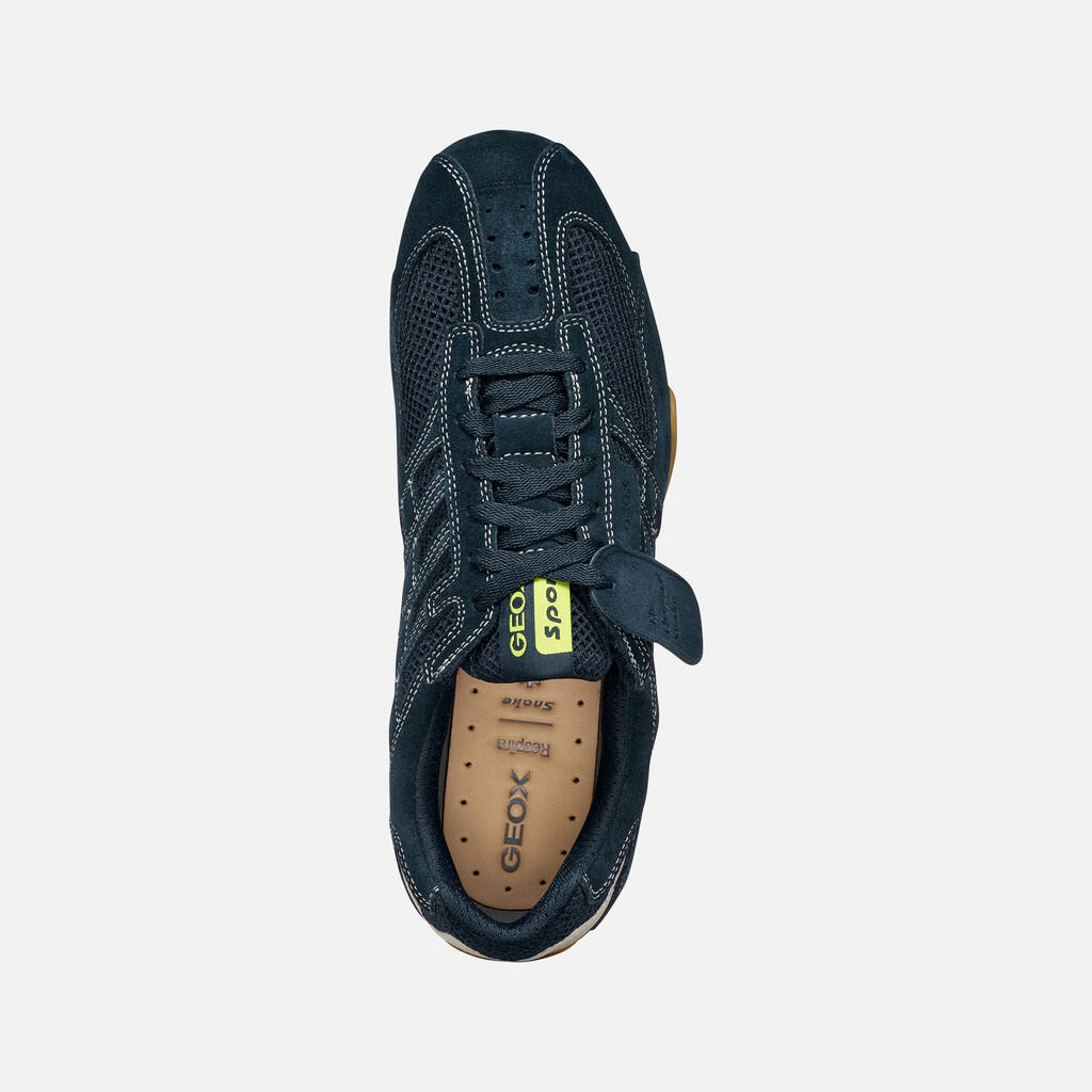 Baskets Homme SNAKE ORIGINAL MAN Bleu Marine 6/7