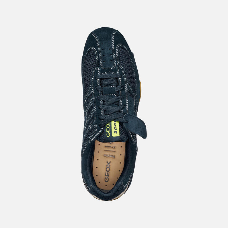 Baskets Homme Baskets Geox U55MNA Bleu Bleu Geox