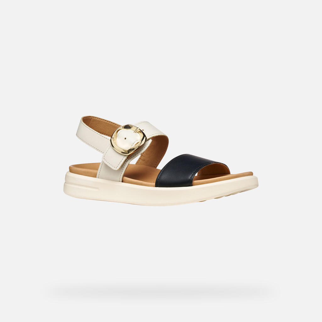 Sandales Femme XAND 2S WOMAN Beige Clair/Noir 3/7