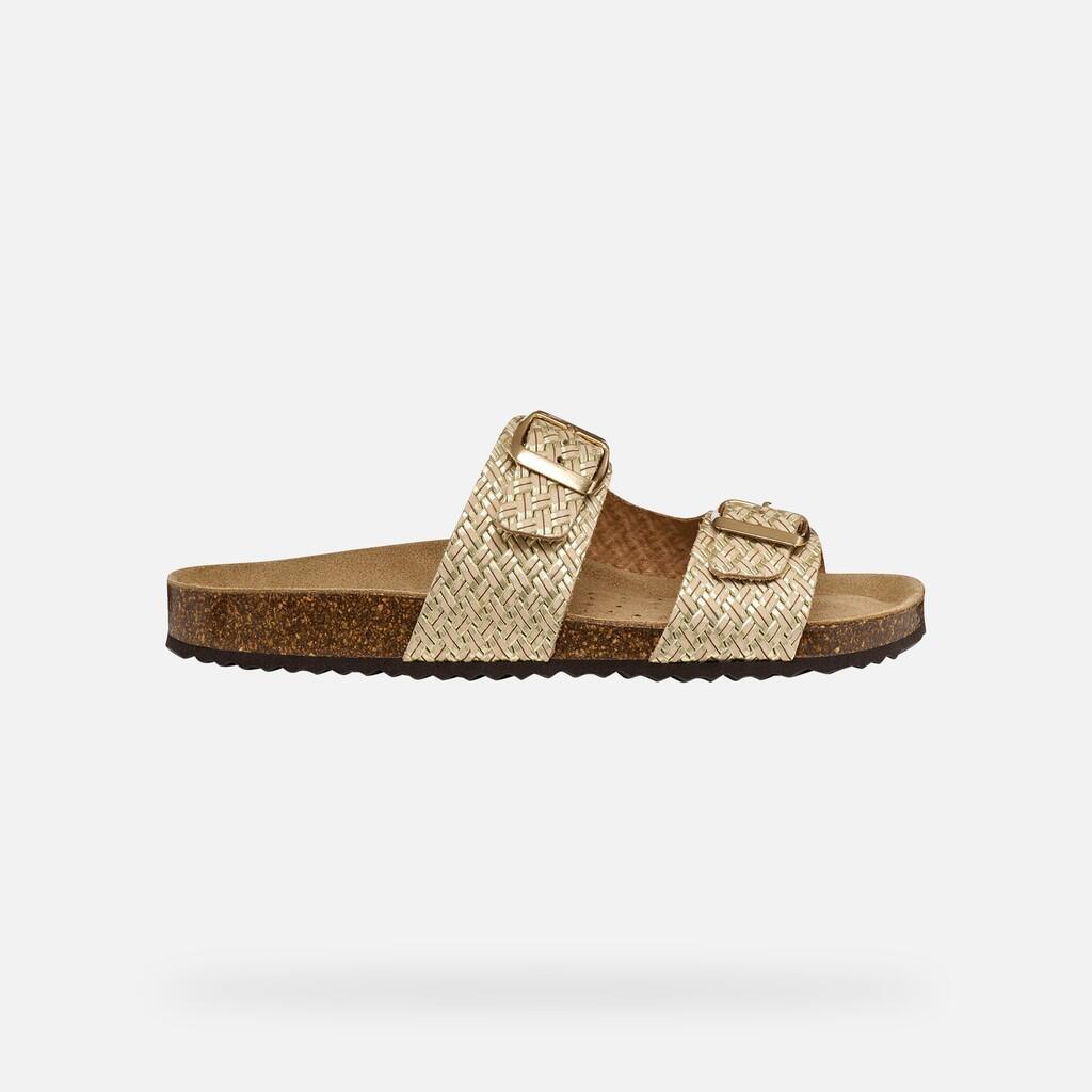 Sandales Femme BRIONIA WOMAN Or Clair 2/7