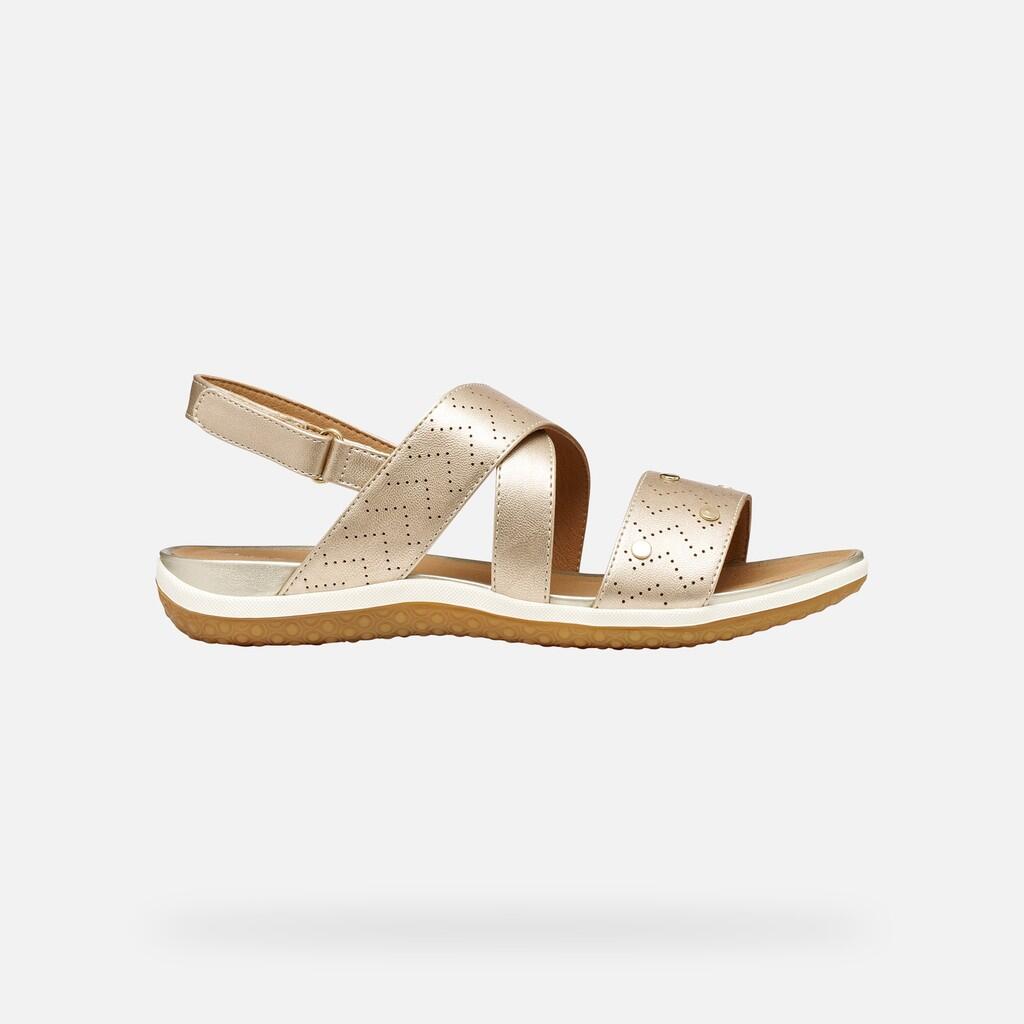 Sandales Femme D SANDAL VEGA Or Clair 2/7