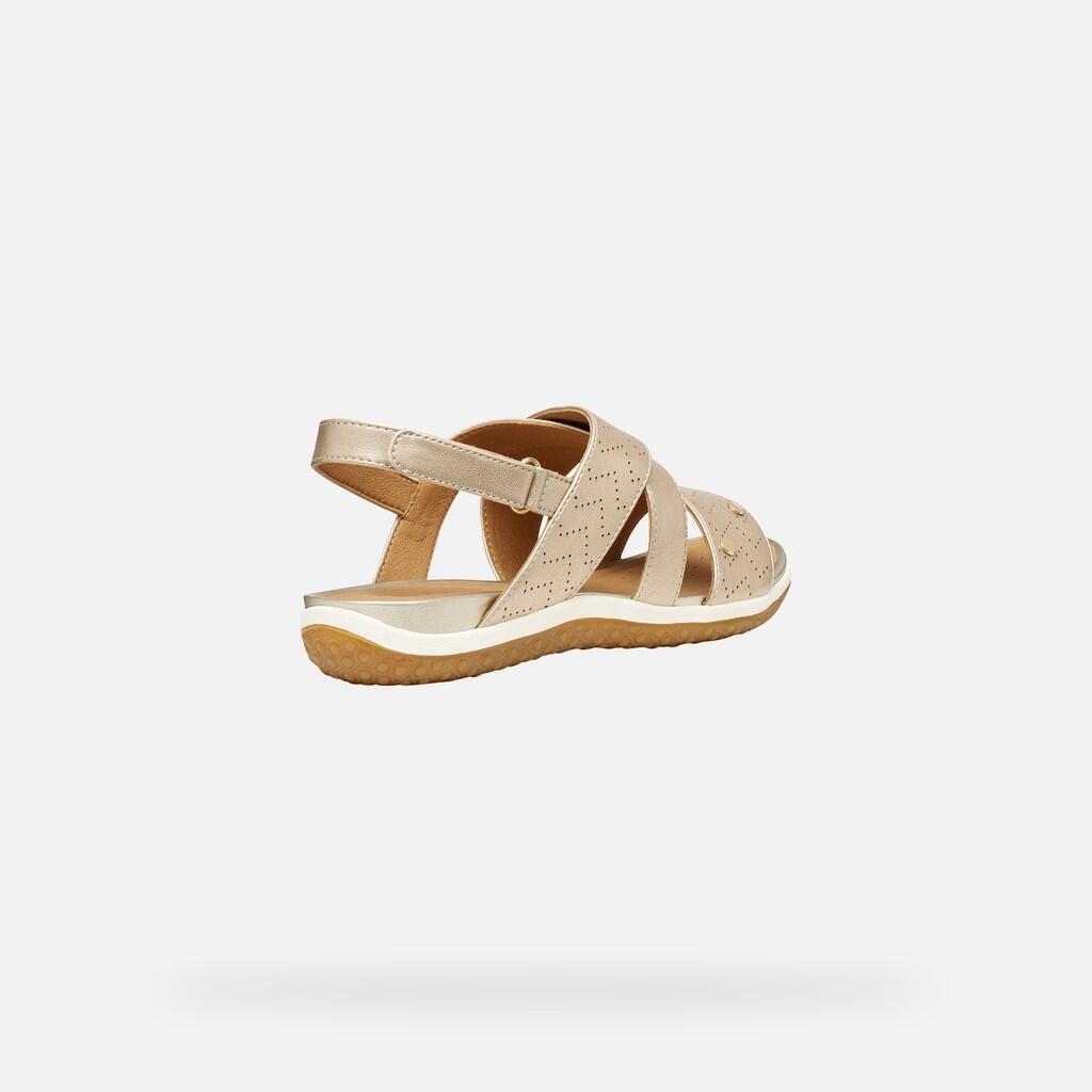 Sandales Femme D SANDAL VEGA Or Clair 7/7