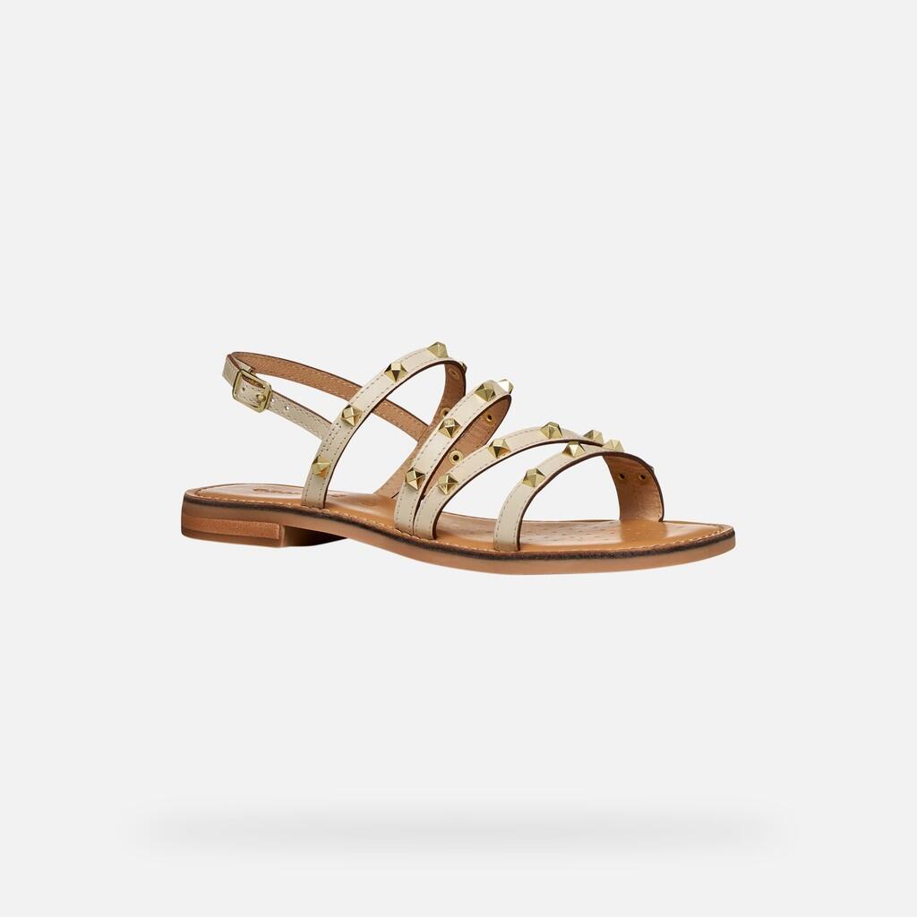 Sandales Femme MADDALUSIA C WOMAN Blanc Cassé 5/7