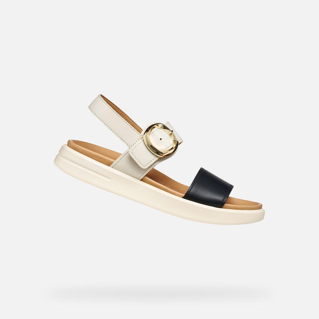 Sandales Femme XAND 2S WOMAN Beige Clair/Noir 1/7